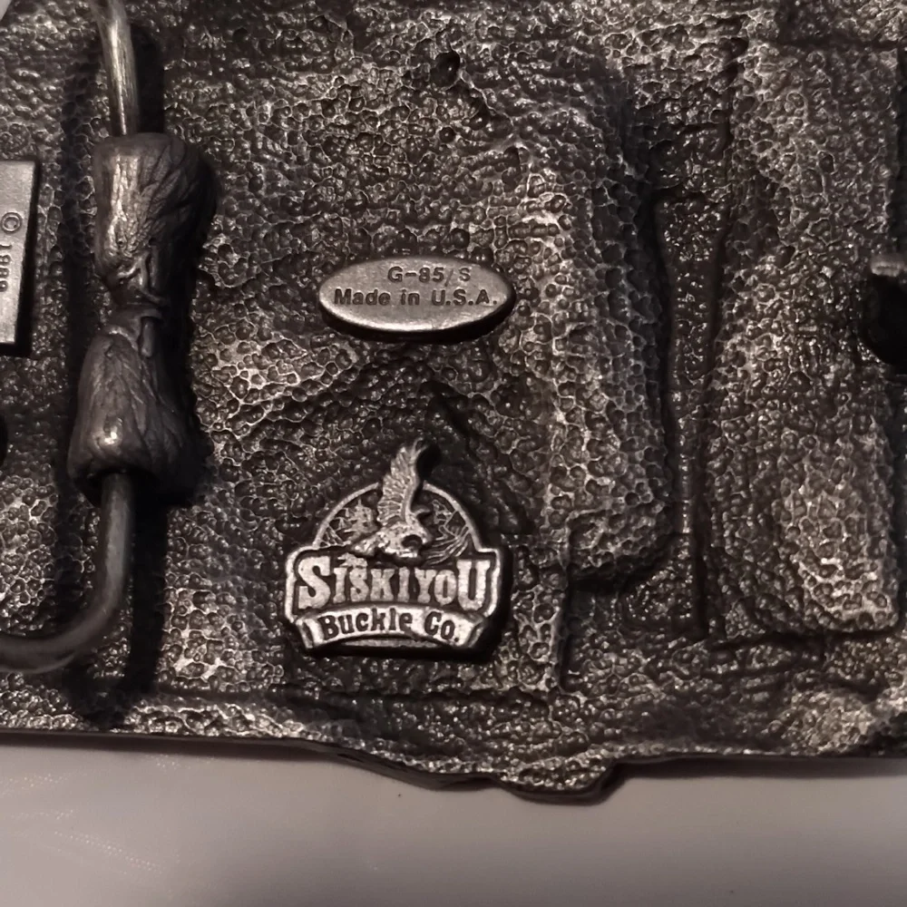 Siskiyou Buckle Co. Ocean Scene Cool Marine Belt‎ Buckle